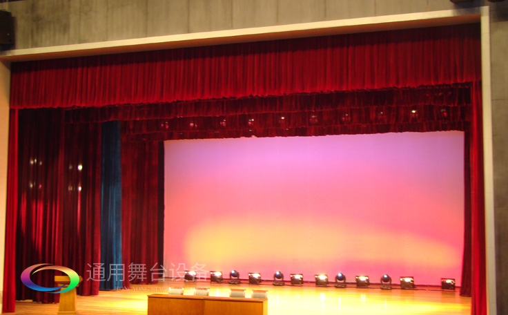 舞臺顏色更明亮，色調(diào)更鮮艷！舞臺阻燃幕布色彩搭配建議