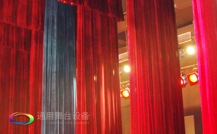 舞臺阻燃幕布外形尺寸、褶比