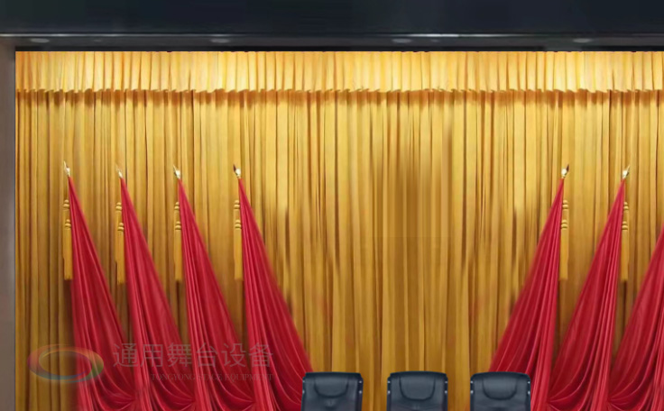 實(shí)德經(jīng)商，信譽(yù)永恒！會(huì)議廳舞臺(tái)幕布 學(xué)校阻燃幕布 機(jī)場(chǎng)演出電動(dòng)舞臺(tái)阻燃幕布批發(fā) 訂做 阻燃處理